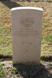 Ismailia War Memorial Cemetery - McConnachie, George